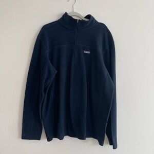 Patagonia Blue Half Zip Pullover Fleece